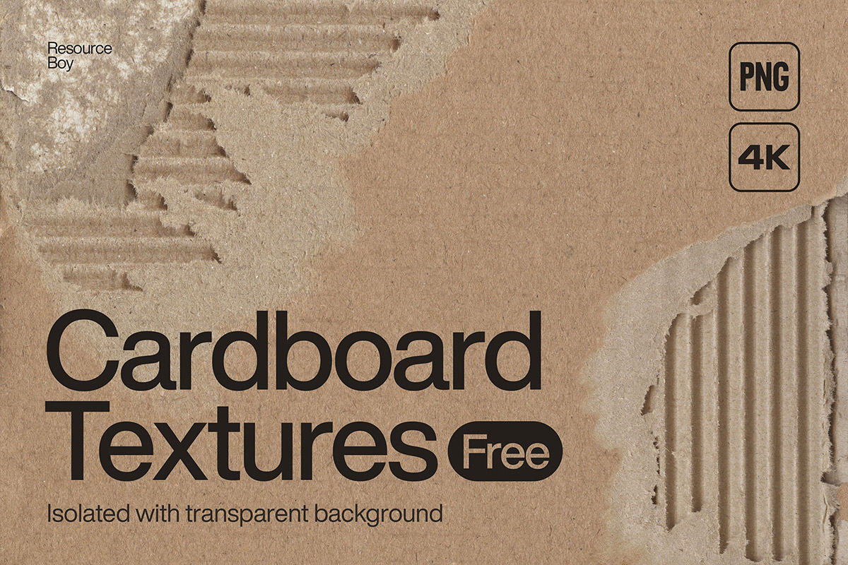 Torn Cardboard Textures