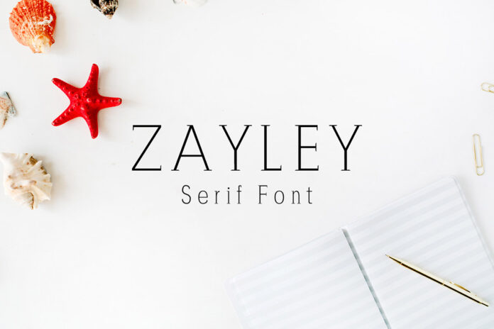 Zayley Serif Font