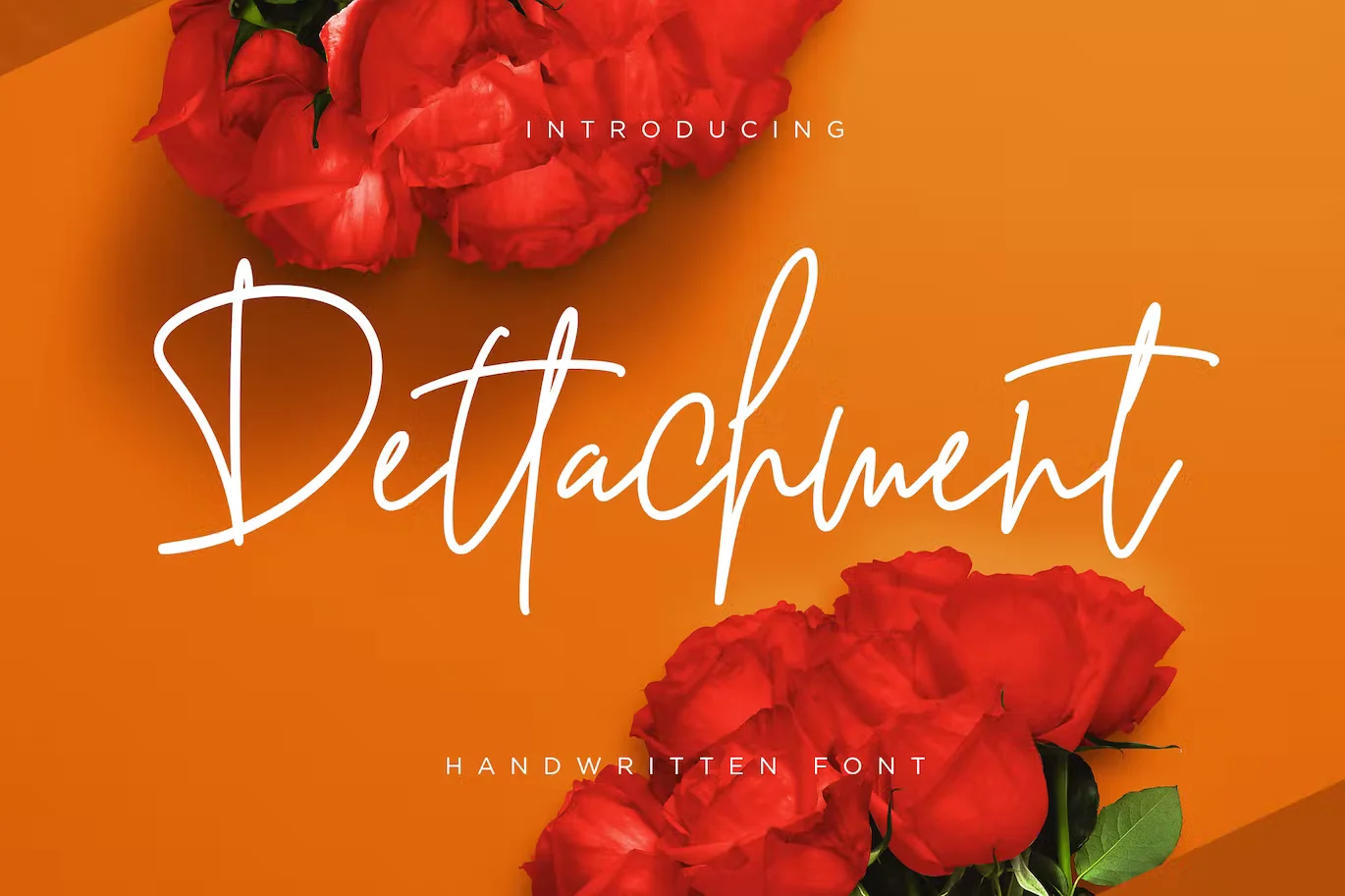 Dettachment is a gorgeous Handwritten Wedding Font