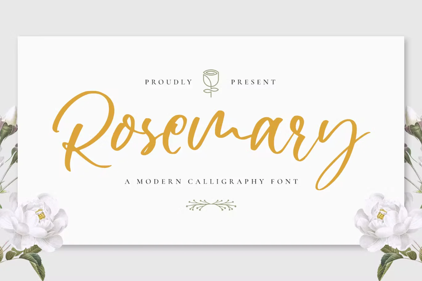 Rosemary - Gorgeous Wedding Font