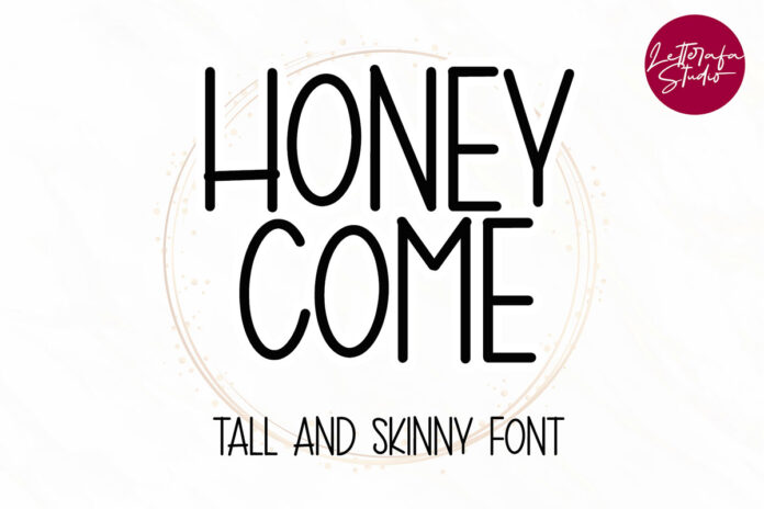 Honeycome Display Font