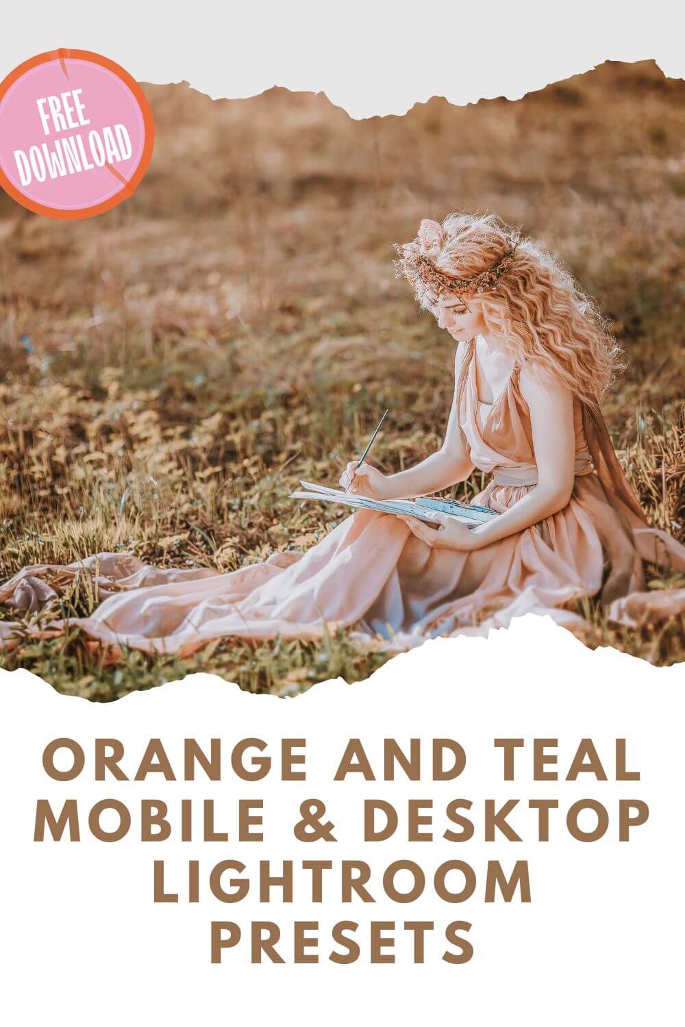 Orange and Teal Mobile & Desktop Lightroom Presets Pinterest