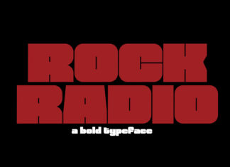 Rock Radio Bold Font