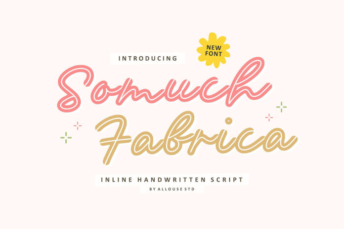 Somuch Fabrica Script Font