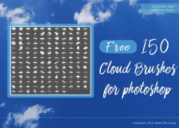 150 Cloud Photoshop Brushes Pack