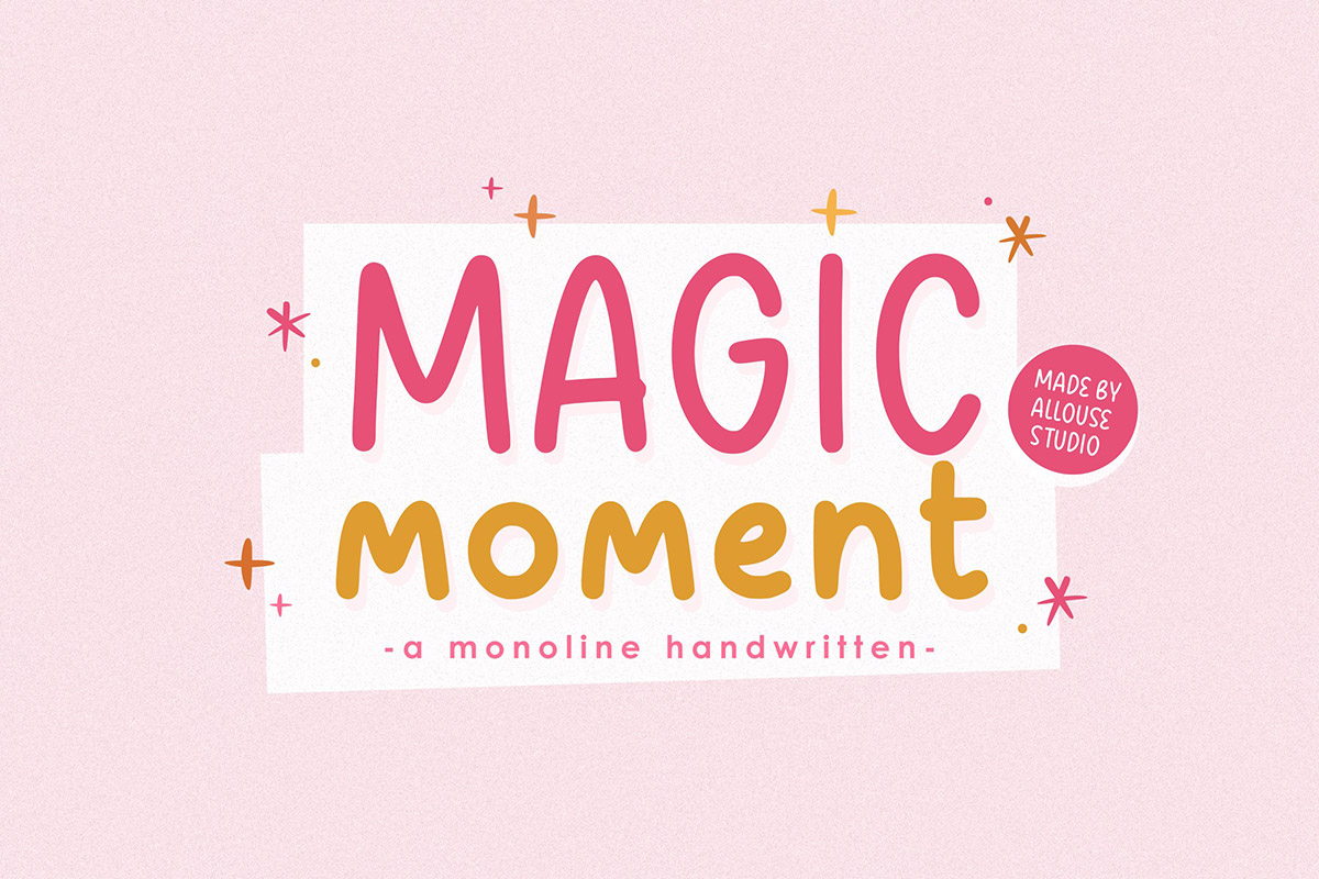 Magic Moment Handwritten Font