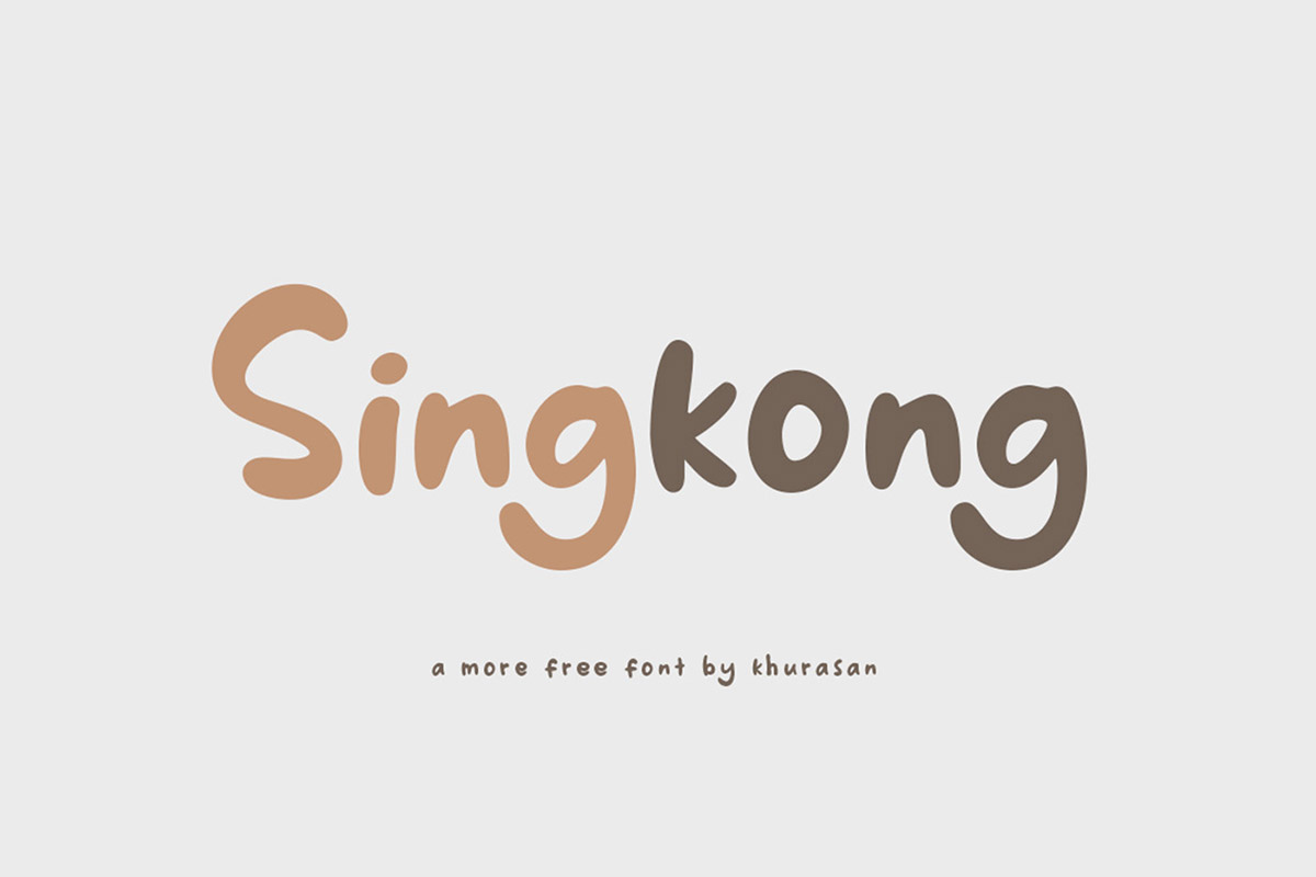 Singkong Fancy Font