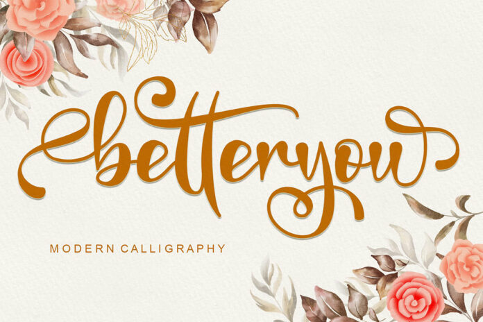 Betteryou Calligraphy Font