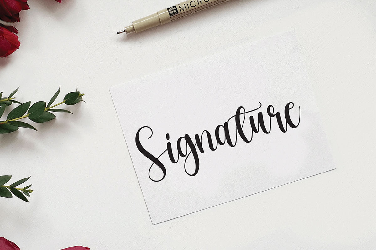 Calligraphy Handwriting Font - Free Download