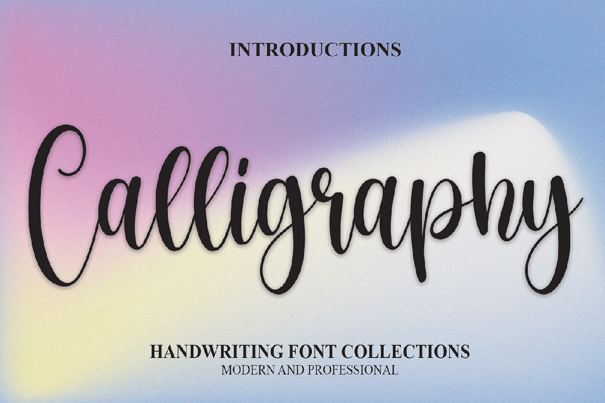 Calligraphy Handwriting Font - Free Download