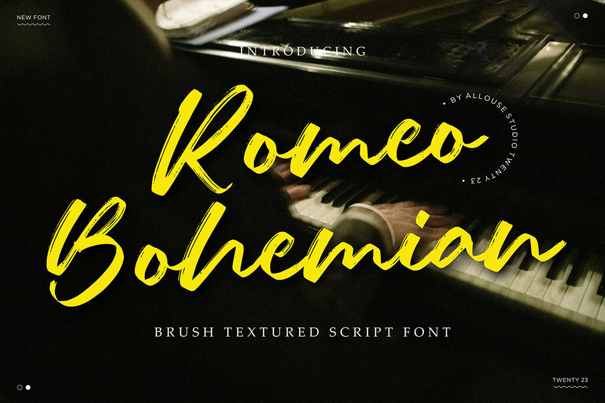 Romeo Bohemian Script Font