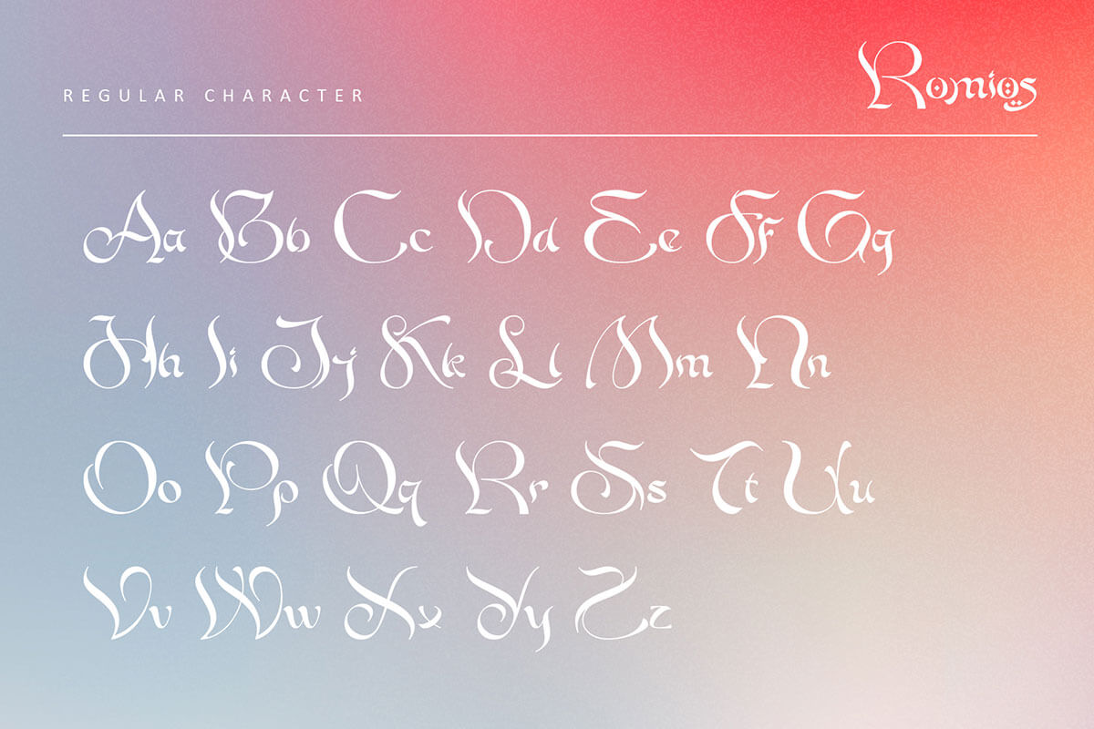 Romios Serif Font - Free Download