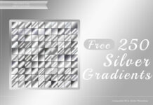 Silver Photoshop Gradients Collection