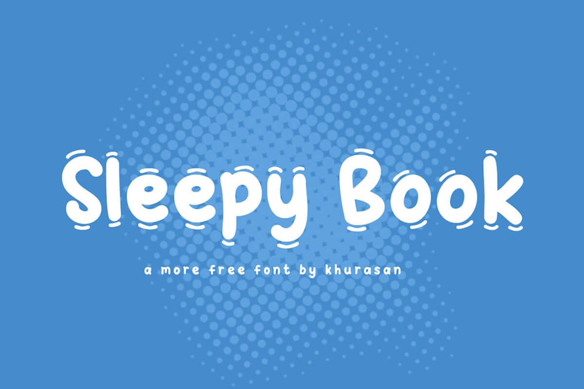 Sleepy Book Display Font