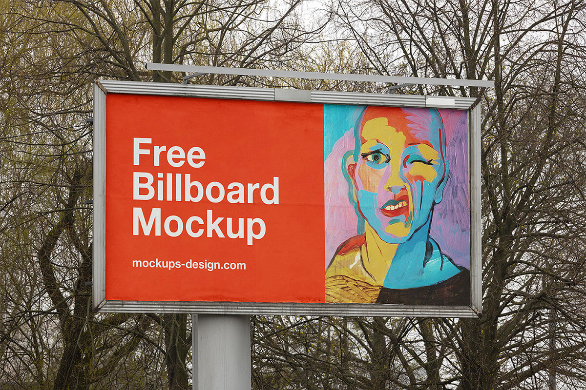 Spring Billboard Mockup