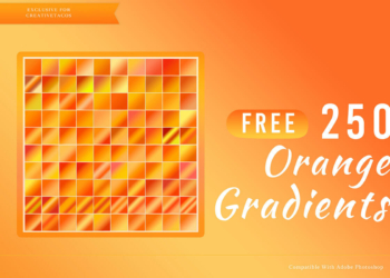 Orange Photoshop Gradients Collections