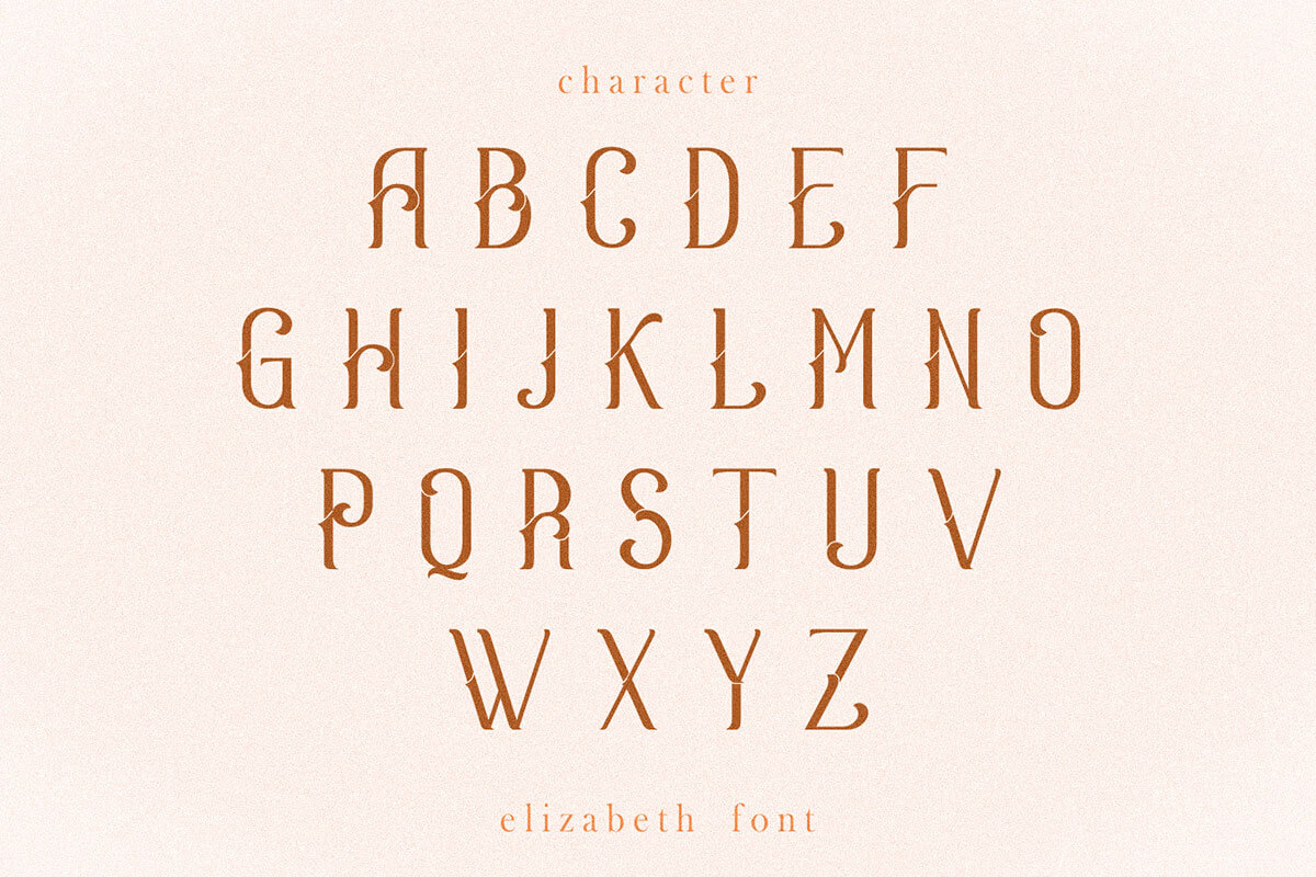 Elizabeth Serif Font - Free Download