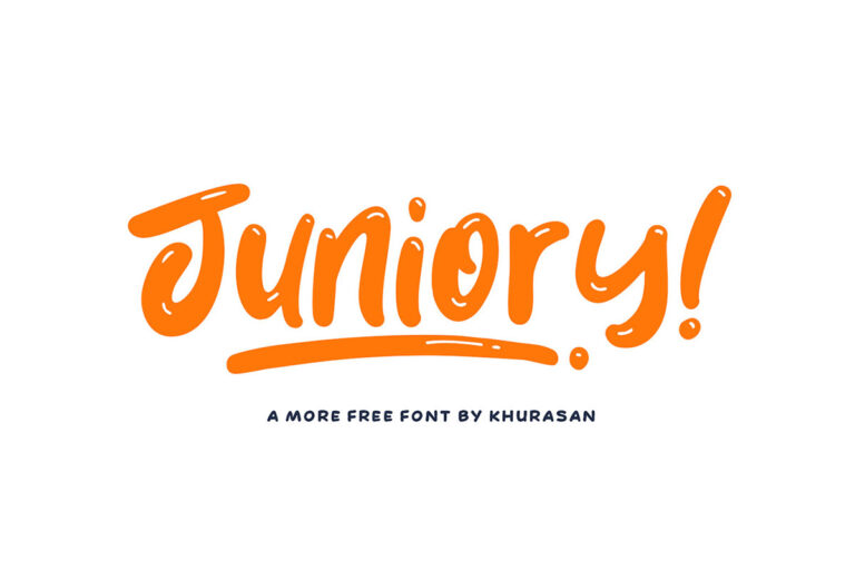 Juniory Groovy Font - Free Download