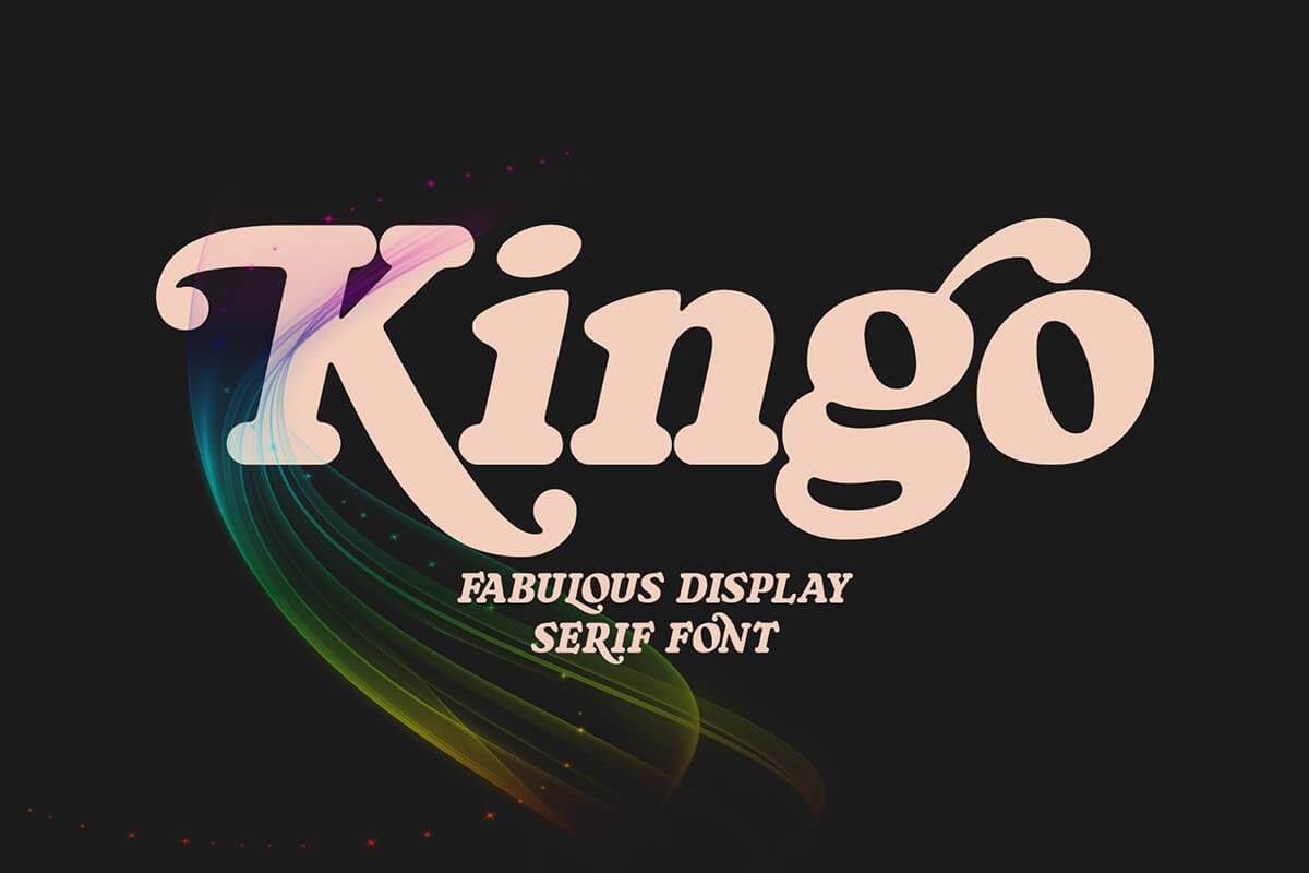Kingo Serif Font