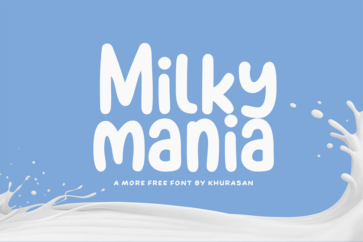 Milky Mania Fancy Font