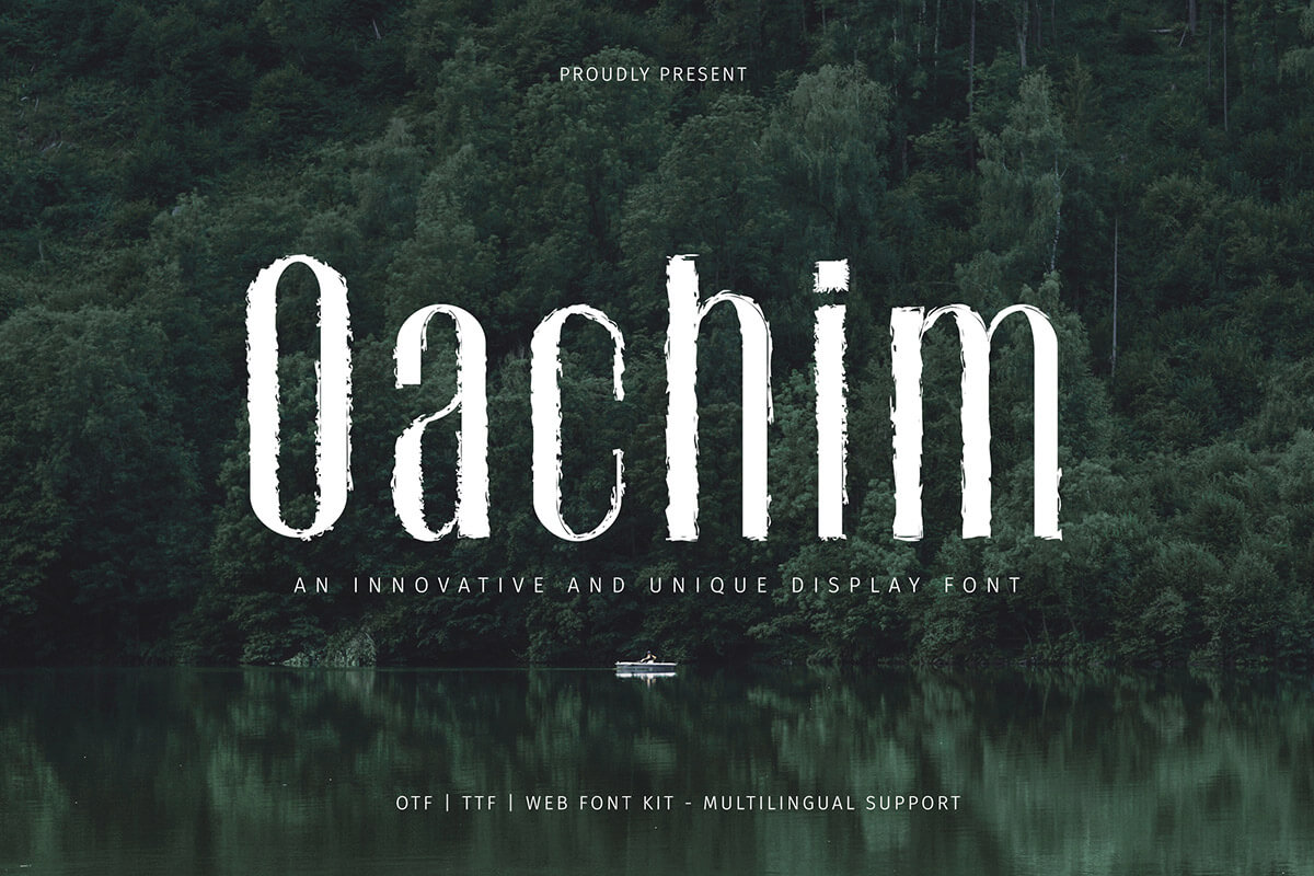 Oachim Display Font