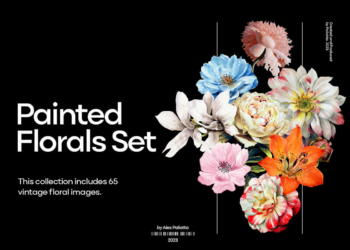 Painted Florals Set