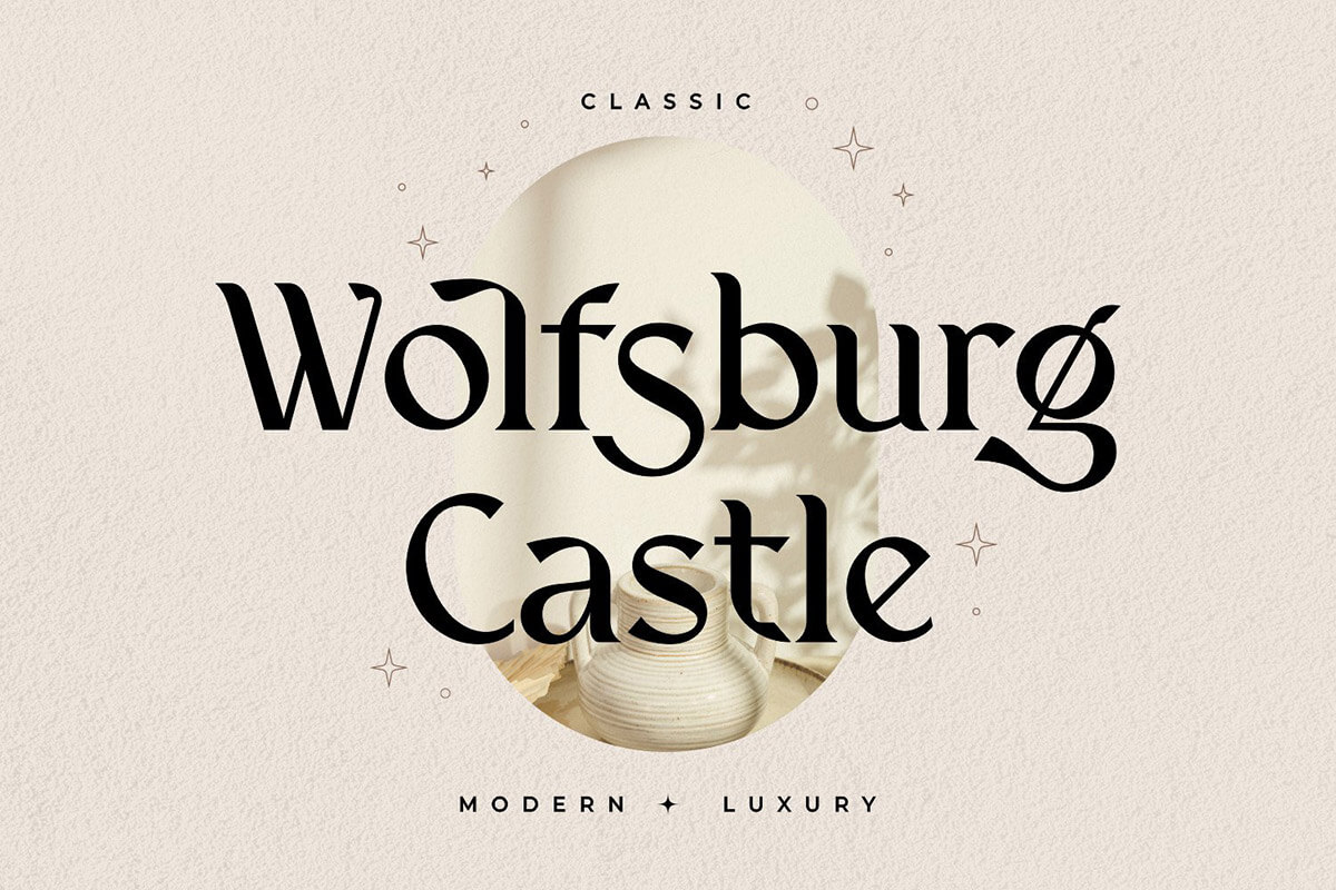Wolfsburg Castle Serif Font