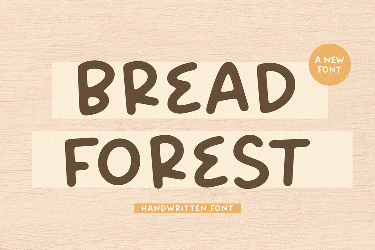 Bread Forest Handwritten Font