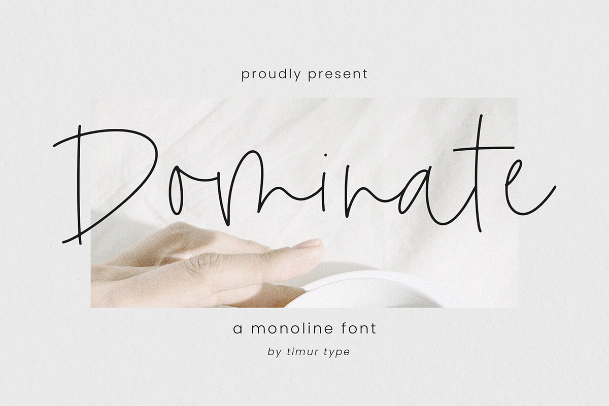Dominate Handwritten Font