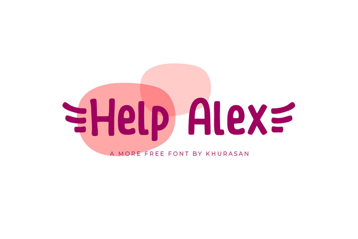 Help Alex Fancy Font