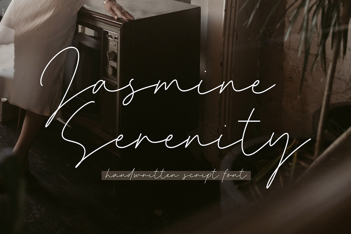 Jasmine Serenity Handwritten Font