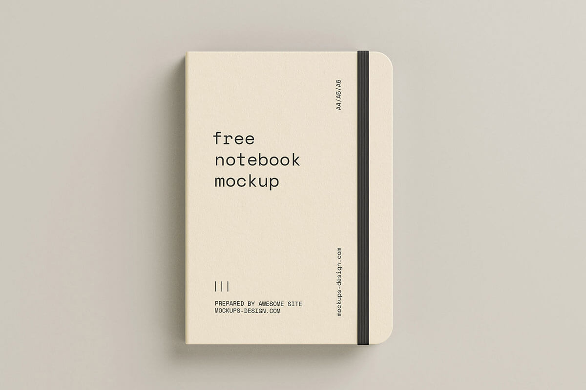 Notebook Mockup Pack