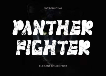 Panther Fighter Brush Font