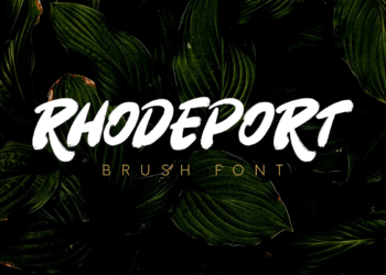 Rhodeport Brush Font