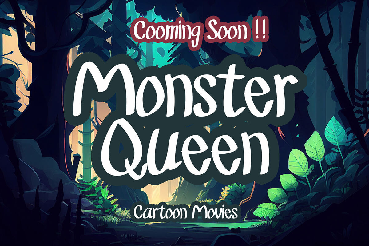 Rich Monster Display Font
