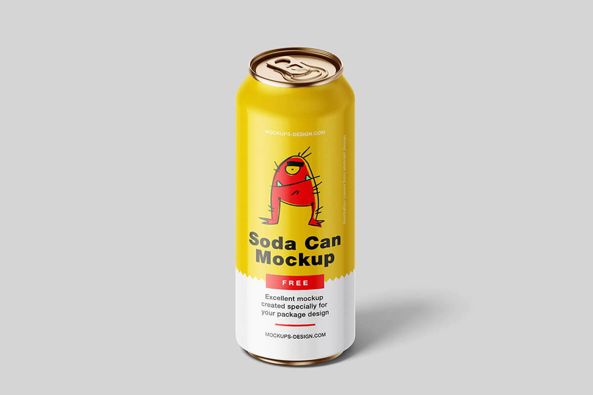 Soda Can Mockup Pack
