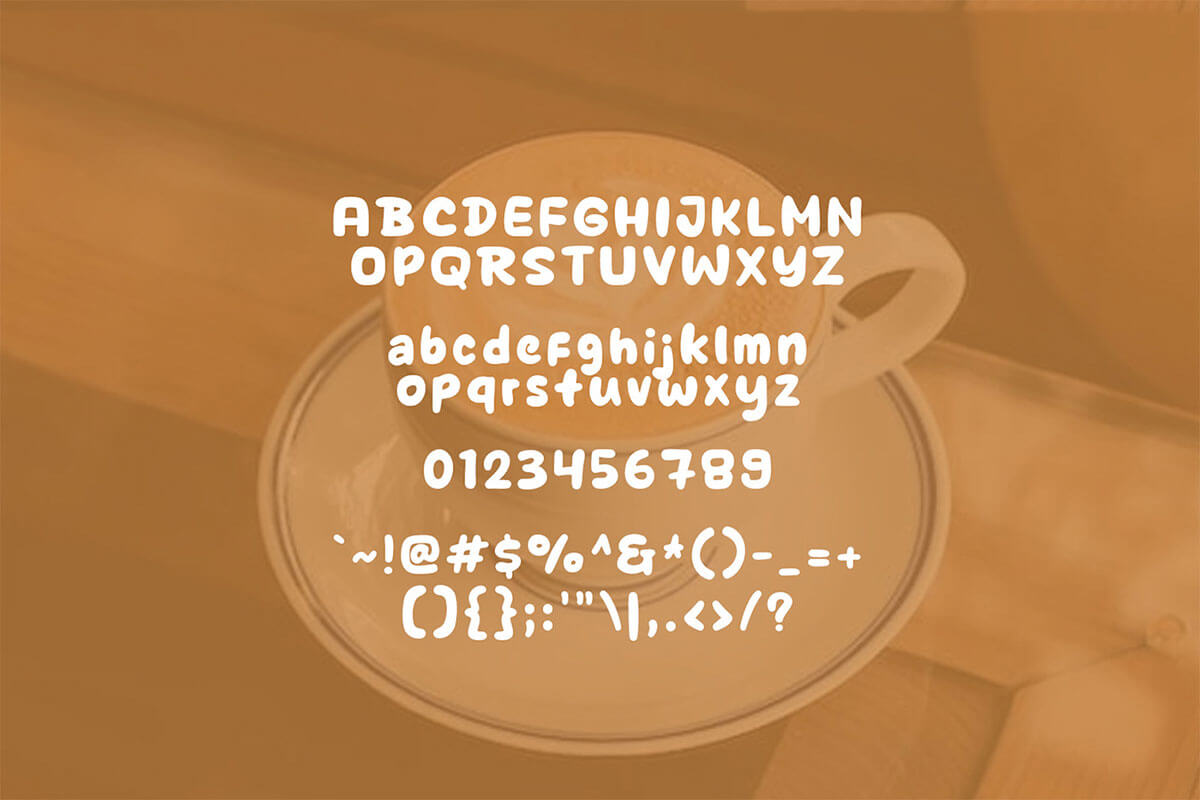 Strike Coffee Fancy Font