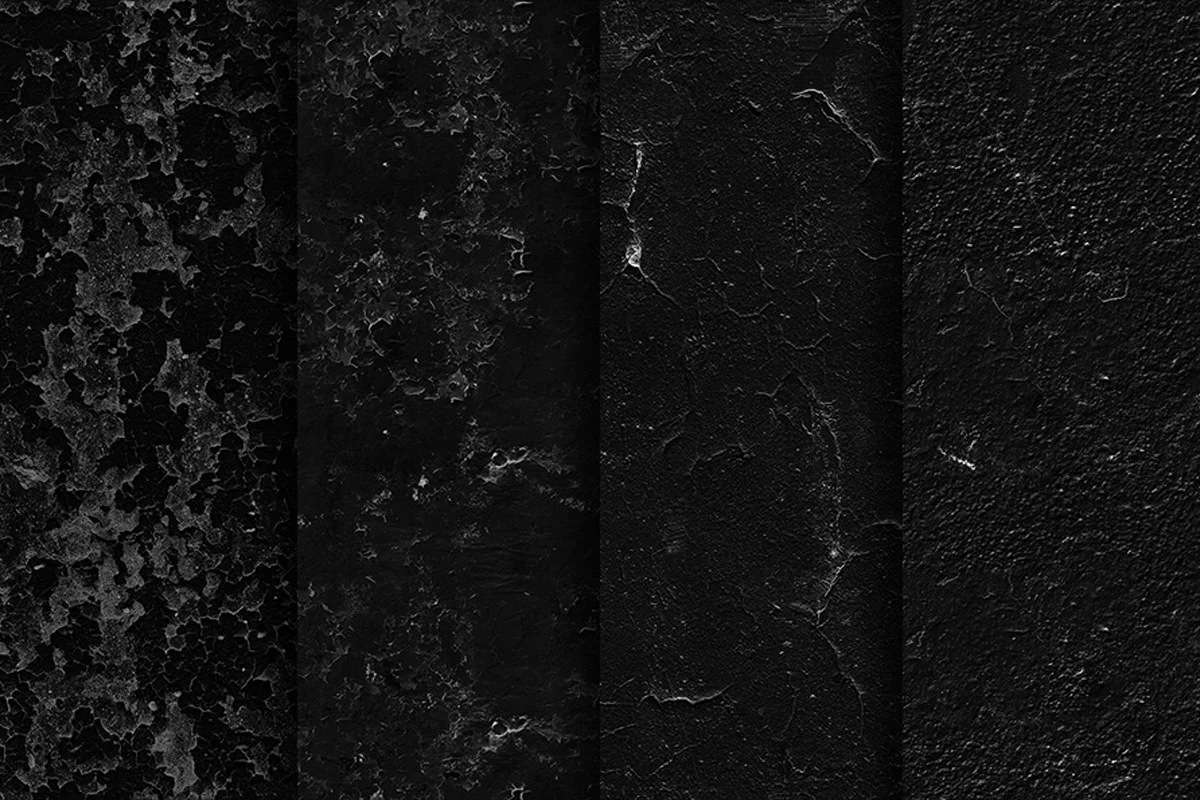 20 Free Black Wall Seamless Textures Preview 1