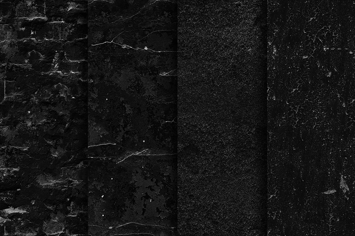 20 Free Black Wall Seamless Textures Preview 3
