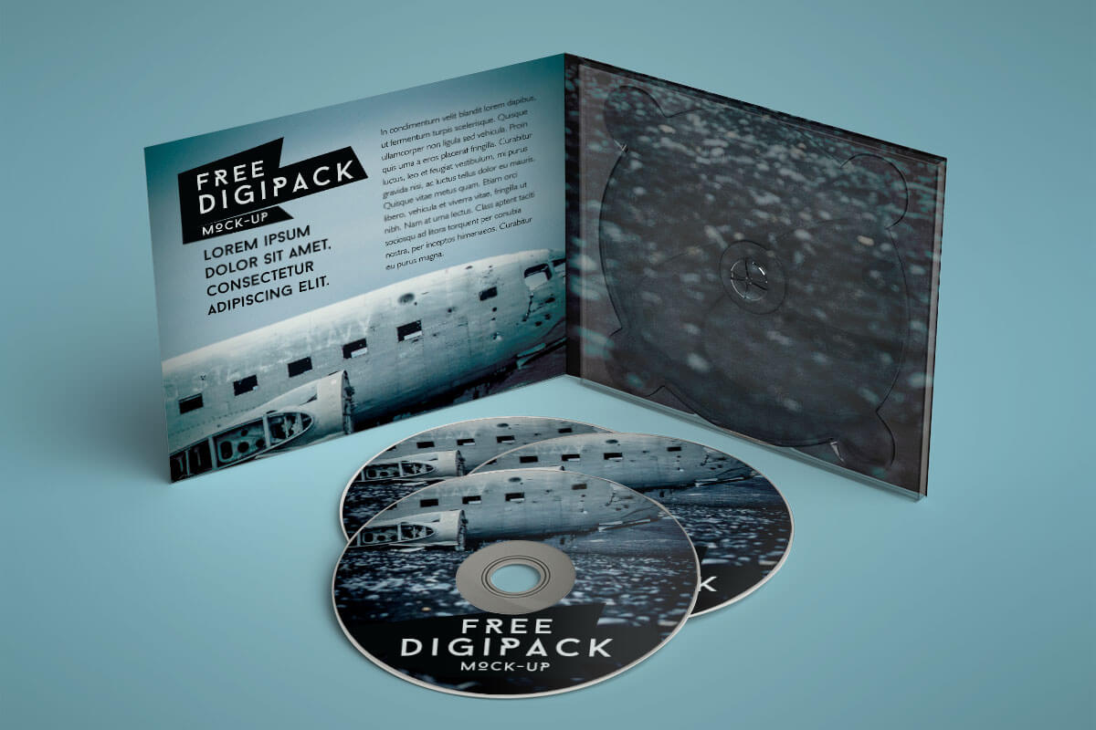 Digipack Mockup Pack