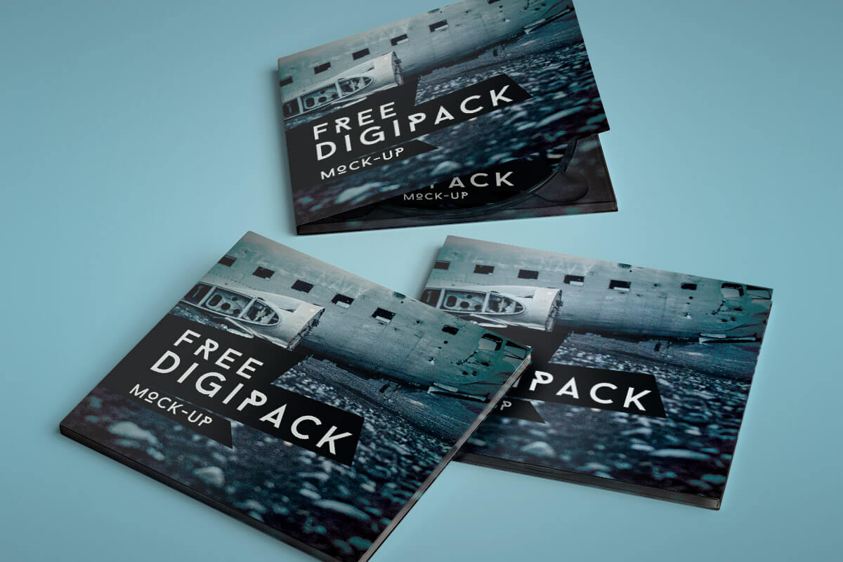 Digipack Mockup Pack