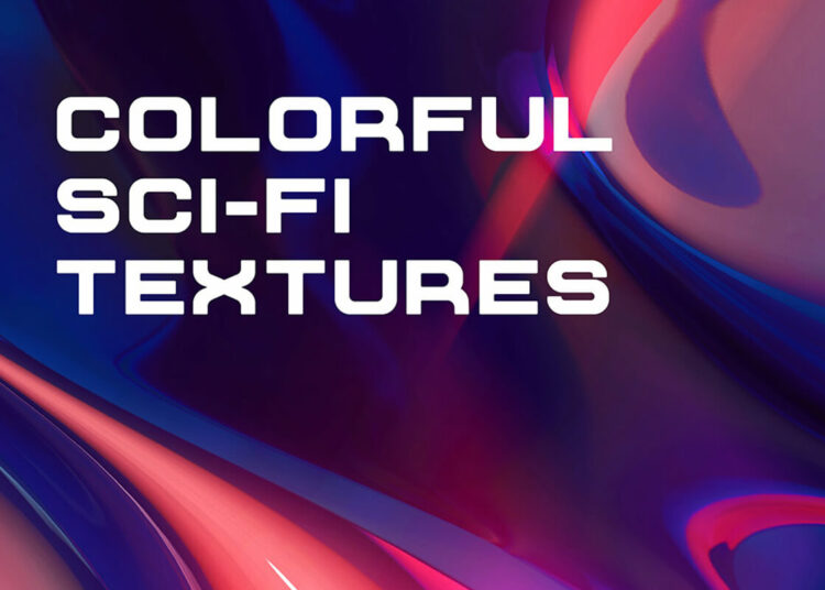 Free 5 Colorful Sci-Fi Abstract Textures