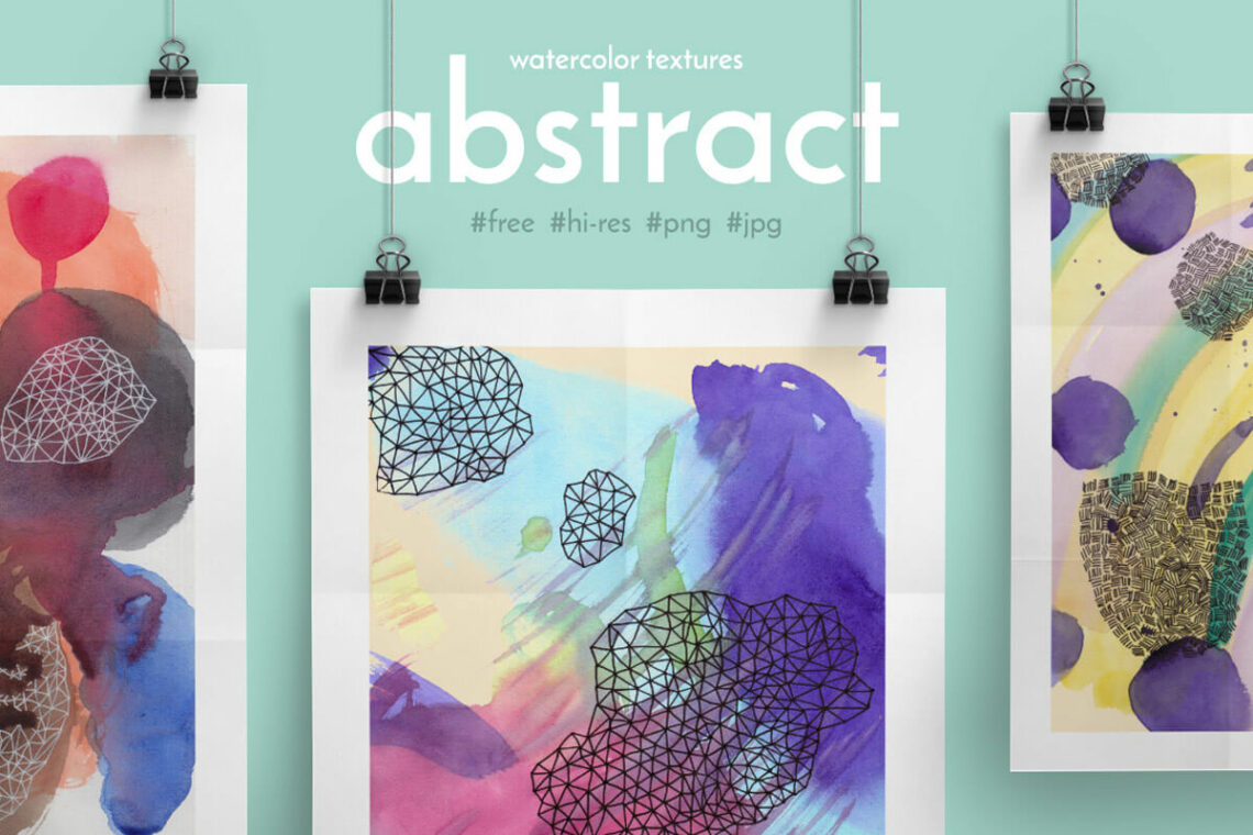Free Abstract Watercolor Textures