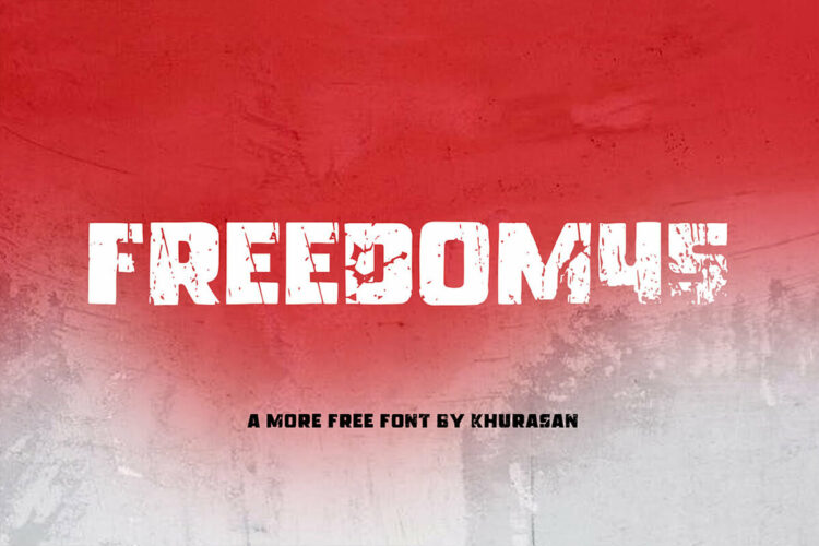 Freedom 45 Sans Serif Font