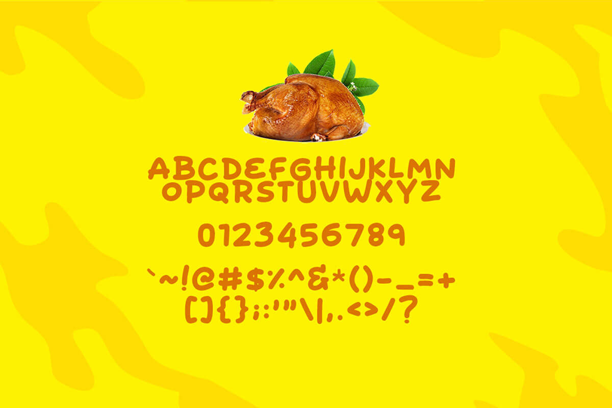 Fried Duck Display Font