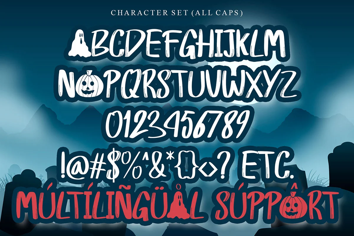 Hay Ghost Display Font