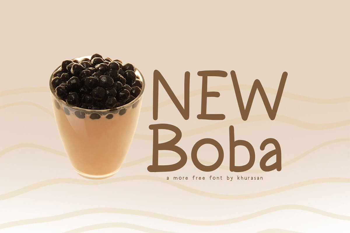 New Boba Fancy Font