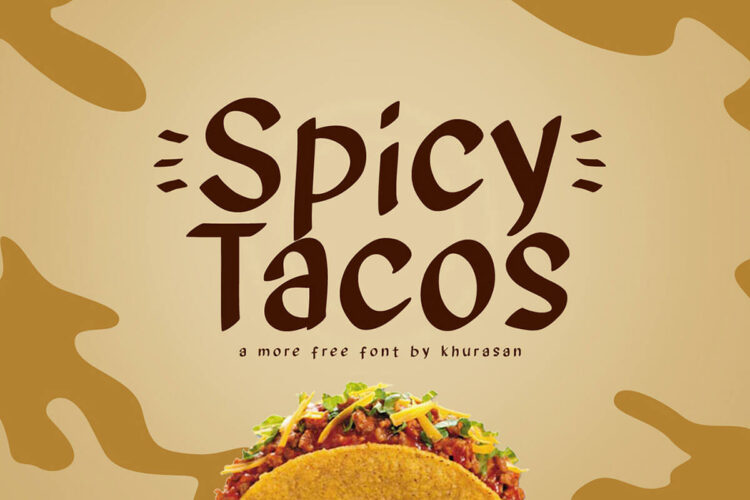 Spicy Tacos Fancy Font