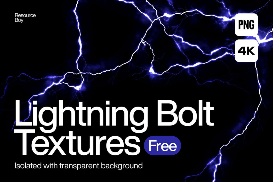 100 Lightning Bolt Textures