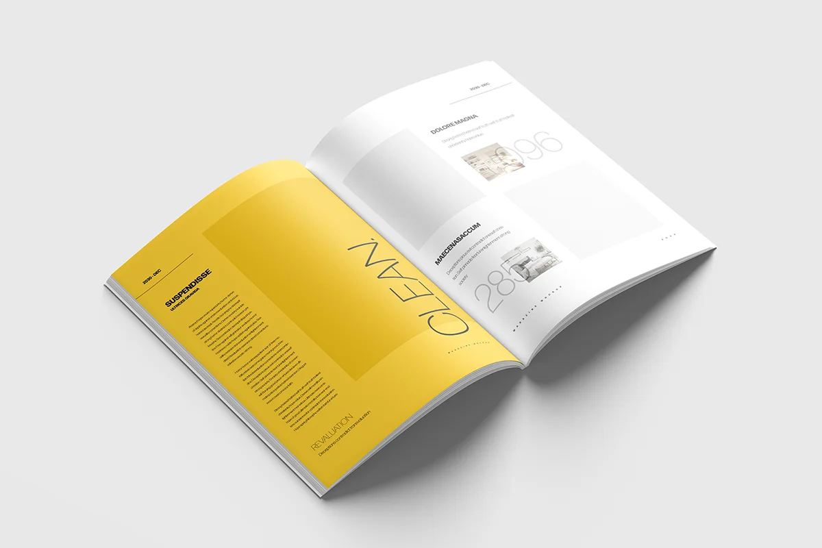 A4 Magazine Mockup Template Preview 2